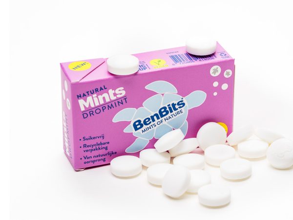 BenBits Natuurlijke Mints Groot Pakket Dropmint | 24 pack - Afbeelding 4