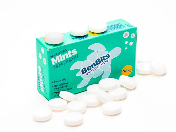 BenBits Natuurlijke Mints Groot Pakket Peppermint | 24 pack - Afbeelding 4