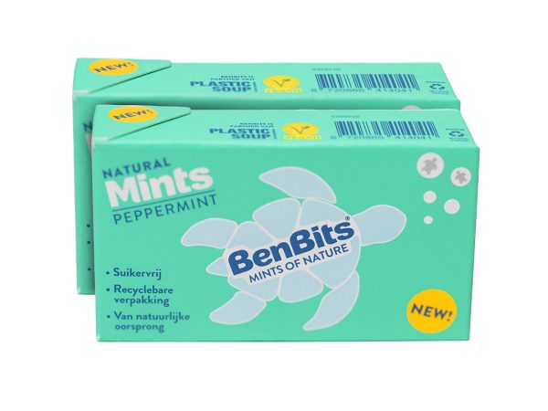 BenBits Natuurlijke Mints Groot Pakket Peppermint | 24 pack - Afbeelding 3