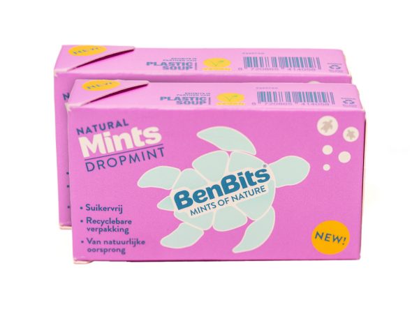 BenBits Natuurlijke Mints Groot Pakket Dropmint | 24 pack - Afbeelding 3