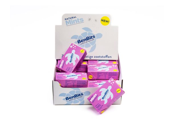 BenBits Natuurlijke Mints Groot Pakket Dropmint | 24 pack