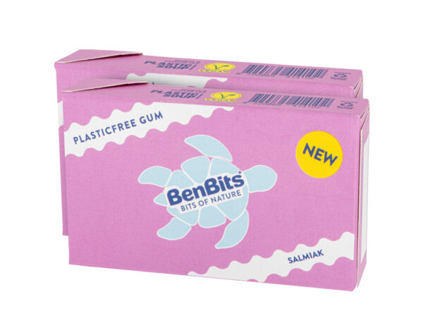 BenBits Plasticvrije kauwgom Duo Pack Salmiak