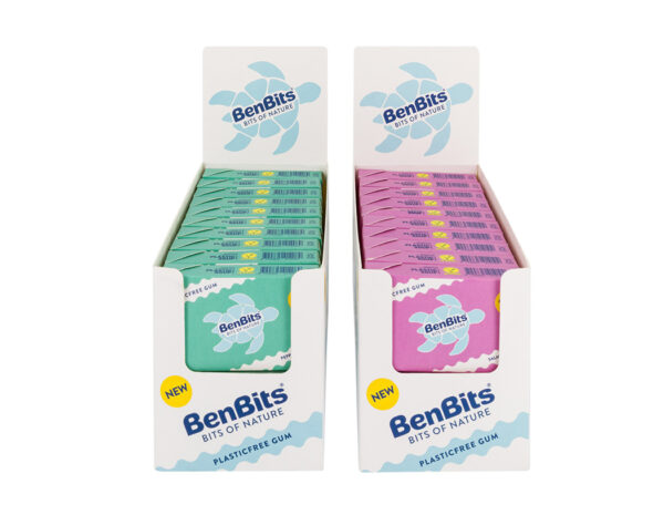 BenBits Plasticvrije kauwgom Voordeel Combi pack Peppermint & Salmiak