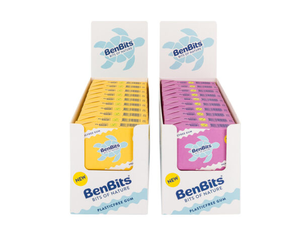 BenBits Plasticvrije kauwgom Voordeel Combi pack Spearmint & Salmiak